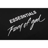 Fog Essentials T Shirts Spring/Summer FOG Letter Pattern Crew Neck Pullover Short Sleeves
