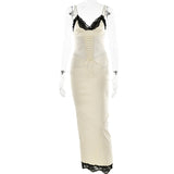 Women Dress Lace Fashion Sexy Temperament Dress