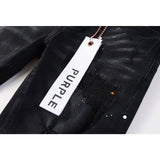 Purple Brand Jeans Pure Cotton High Street Trend #9045