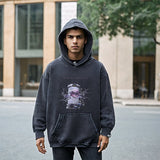 Mens Vintage Hoodie Sweater Men's Loose Top