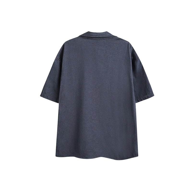 Unisex Shirt Summer Baggy Coat