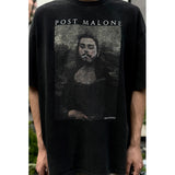 Unisex T-Shirts BIGTHING POST MALONE Twisted Humor Mona Lisa T-Shirt