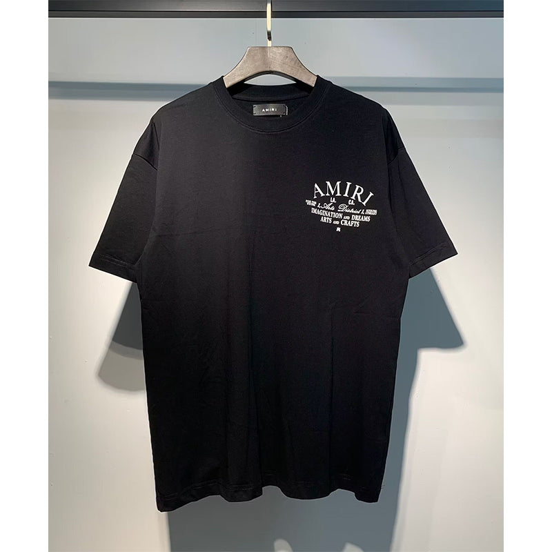Amiri T Shirts Fashion Print Couple High Street