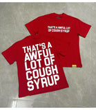 Cough Syrup T Shirts Direct Injection Hot Diamond Short Sleeves