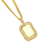 Jewelry hiphop cube pendant ins trendy cool hip hop men and women Spectrum St. Valentine's Royalty