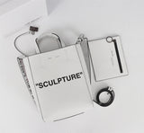 Off White Bag Casual Outdoor Convenient Tote Bag