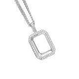 Jewelry hiphop cube pendant ins trendy cool hip hop men and women Spectrum St. Valentine's Royalty
