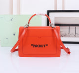 Off White Bag Casual Outdoor Convenient Tote Bag