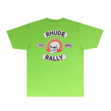 Rhude T Shirts Printed Trendy Pure Cotton