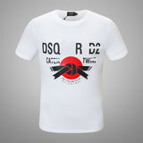 Dsq2 T Shirt Casual Sports Printed Short Sleeve Summer Men