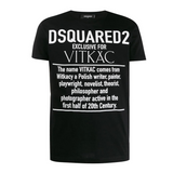 Dsq2 T Shirt Vitkac Printed Short Sleeve T-shirt round Neck