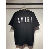 Amiri T Shirts Fashion Print Couple High Street