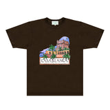 Casablanca T Shirts Fashion Print Street