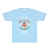 Casablanca T Shirts Fashion Print Street