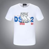 Dsq2 T Shirt Casual Sports Printed Short Sleeve Summer Men