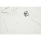 OFF WHITE Hoodie Trendy Street Style Personalized Cotton