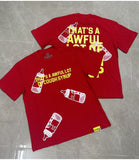 Cough Syrup T Shirts Direct Injection Hot Diamond Short Sleeves