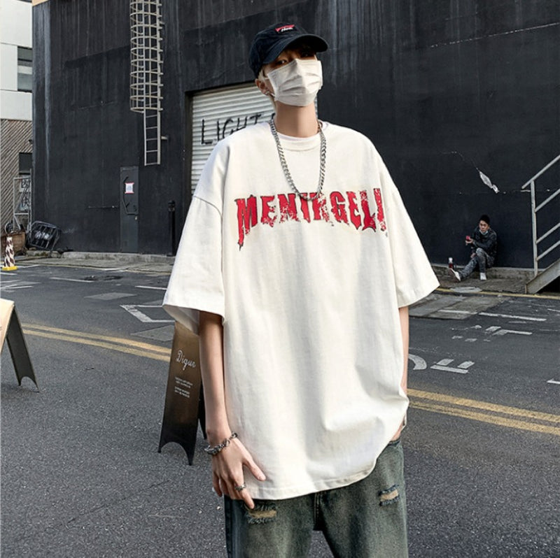 Men's T Shirt Loose plus Size Casual Summer