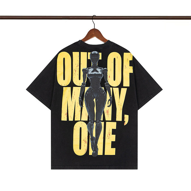 Godspeed T-Shirt Retro Fantasy Pattern