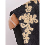 Women Vest Embroidery Short Vest Design Sense