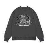 Amiri Sweatshirt Printed Trendy Pure Cotton