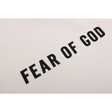 Fog Essentials T Shirts Spring/Summer FOG Main Line Plastic Letter Crew Neck Short Sleeves