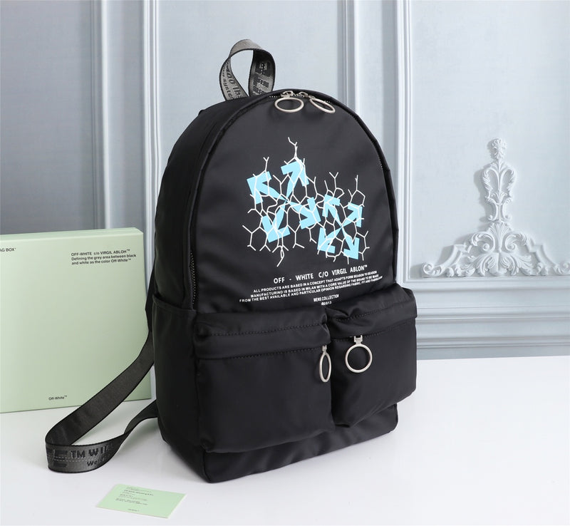 Off White Bag Casual Outdoor Convenient Tote Bag