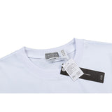 C.e t shirts letter printing round neck pullover short sleeve men and women