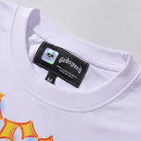 Godspeed T Shirts VR Glasses Skull Small Fresh Printing Cotton Casual Short Sleeve Men and Women