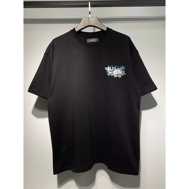 Amiri T Shirts Fashion Print Couple High Street