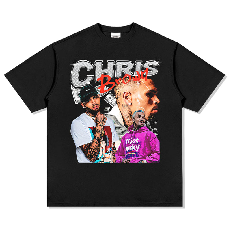 chris brown T-shirt