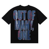 Godspeed t Shirts Basketball Dream Team Trident Print Cotton Casual Short Sleeve Men and Women