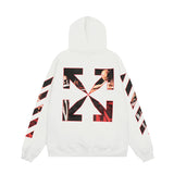 OFF WHITE Hoodie Trendy Street Style Personalized Cotton
