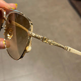 Chrome Hearts Sunglasses gradual change color sunglasses