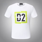 Dsq2 T Shirt DSQ Lian D2 Casual Sports Printed Short Sleeve Summer Men