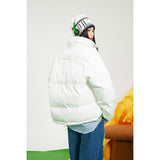 Unisex Coat Thickened Coat Couple Warm Cotton-Padded Coat