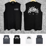 Amiri tank top skeleton letterprinting