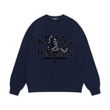 Amiri Sweatshirt Printed Trendy Pure Cotton