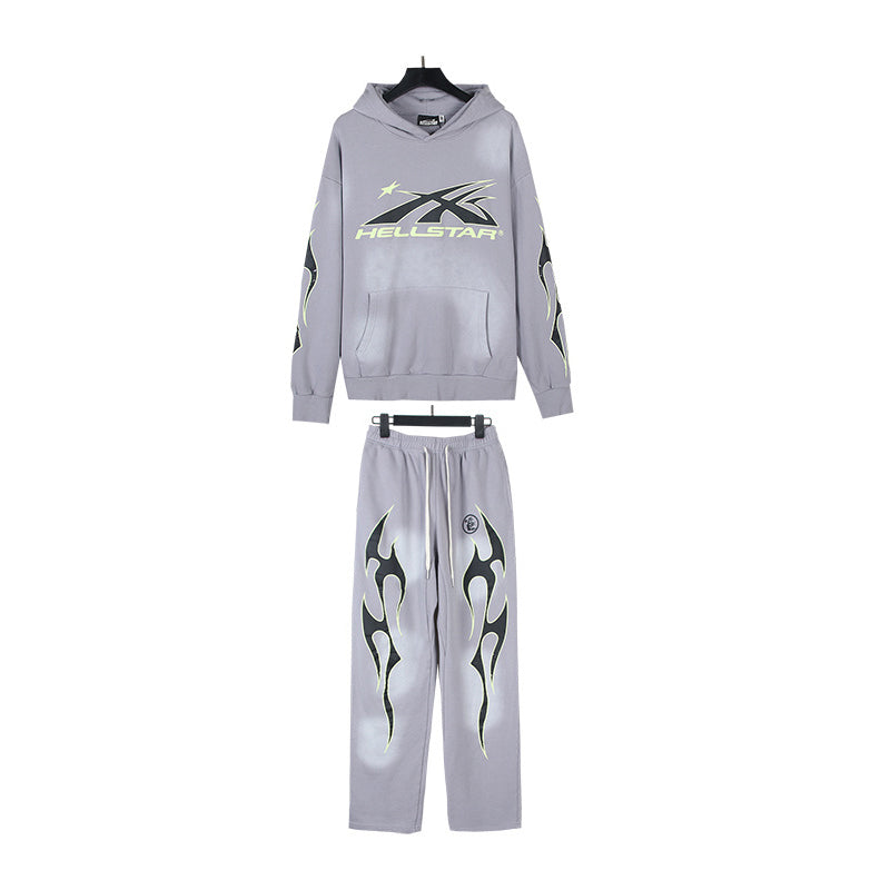Hellstar Hoodie And Pants Two-Piece Set