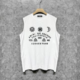 Amiri tank top day and night star print