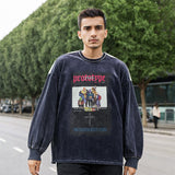 Mens Vintage Long Sleeve Shirt