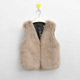 Women Fur Jacket Imitation Fur Trendy Warm Vest