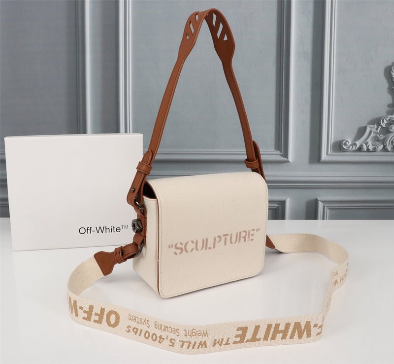 Off White Bag Casual Outdoor Convenient Tote Bag