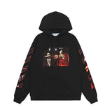 OFF WHITE Hoodie Trendy Street Style Personalized Cotton