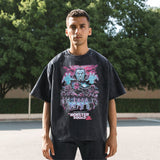 Mens Vintage T Shirt Short Sleeve T-Shirt Men's and Women's