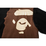 Bathing Ape Hoodie Man Alphabet Print Solid Color Shark