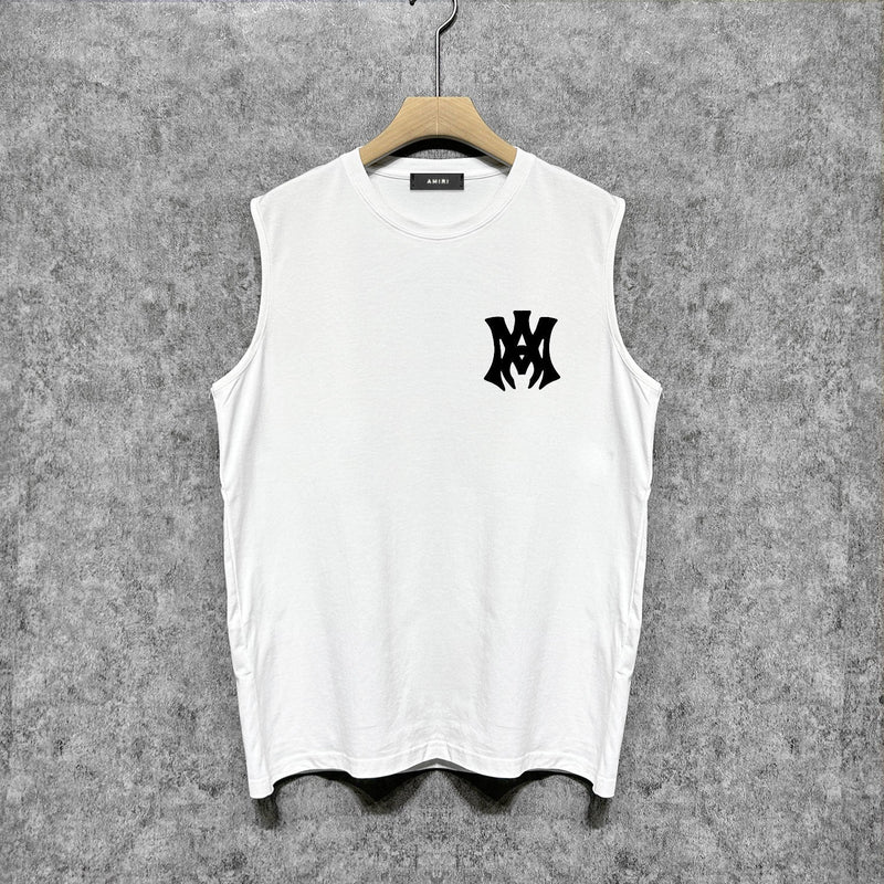 Amiri tank top hollywood spider printing