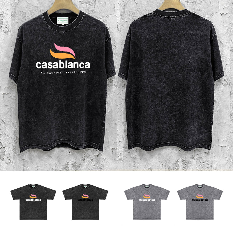 Casablanca Distressed T-Shirt