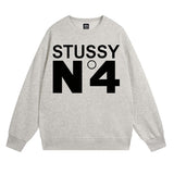 Stussy Sweatshirts Crew Neck Fleece Sweater