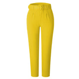 Women Bottoms Spring and Summer Leisure Suit Pants Slim Fit